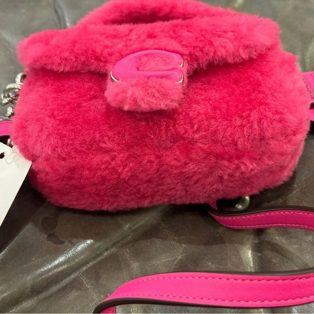 NWT Coach The Lil Nas X Drop Tabby Bag 12 In Shearling CP940 - Picture 12 of 12